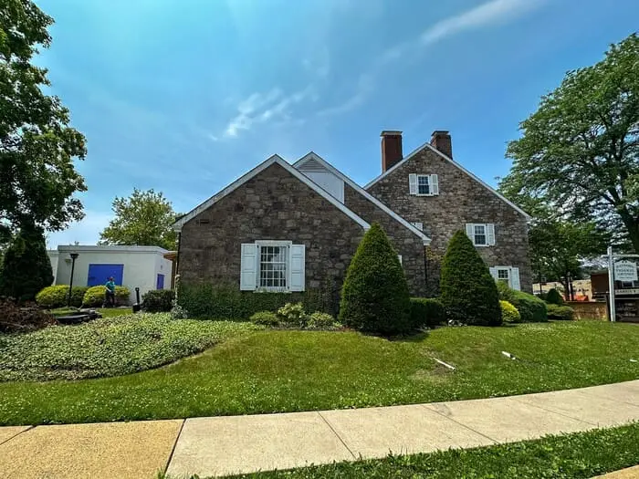 Commercial Landscape and Drainage project in Hatboro, PA